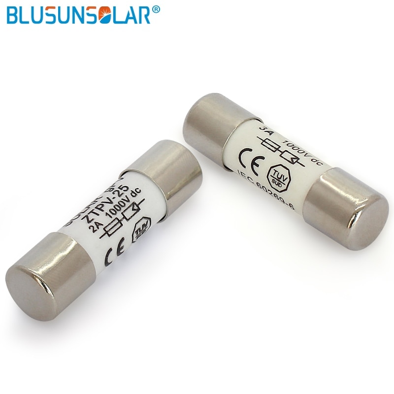 5 pieces lot Approved DC Fuse Link 2-30A 1000V DC Fusible 10x38mm gPV Solar PV Fuse for Protection BX0234. 
