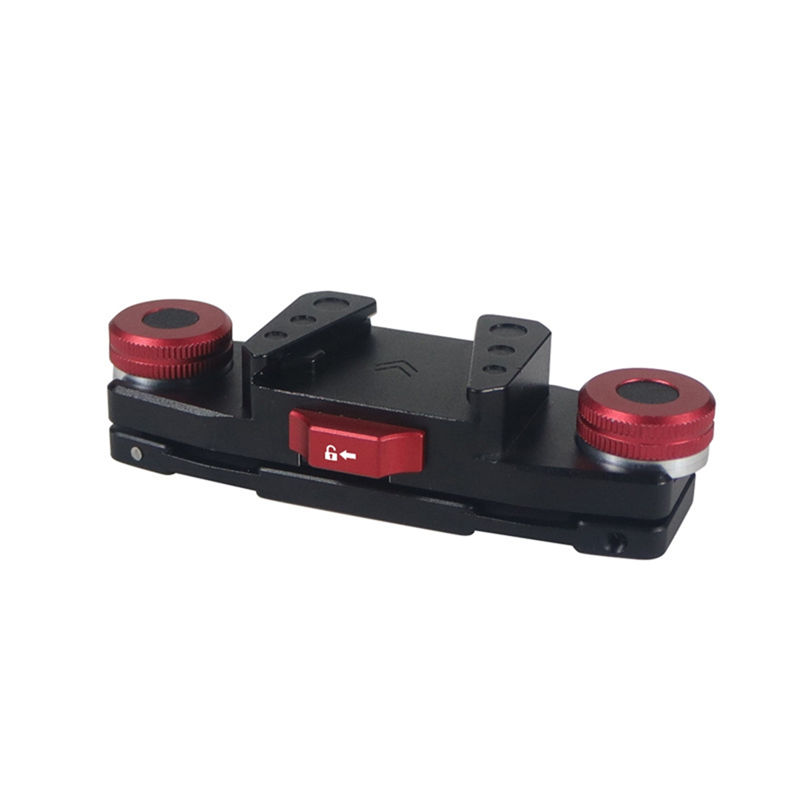 Camera Waist Belt Clip Quick Release V Plate Mount Anti-Shake Fast Switch Tool for SLR Gimbal Shoulder Strap Clamp. 