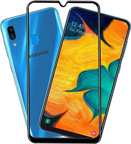 Samsung Galaxy A30 Full Glue Tempered Glass Screen Protector