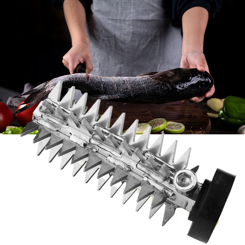 Fish Scale Remover Accessories Electric Scaler Remove Durable Cutter Head Tool A. 