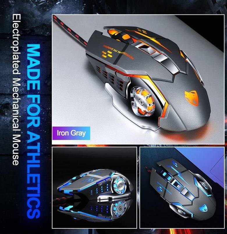 T9/G11/N3/C25 Dpi Adjustable Led Gaming Mouse - Customize Your Gaming Experience. 