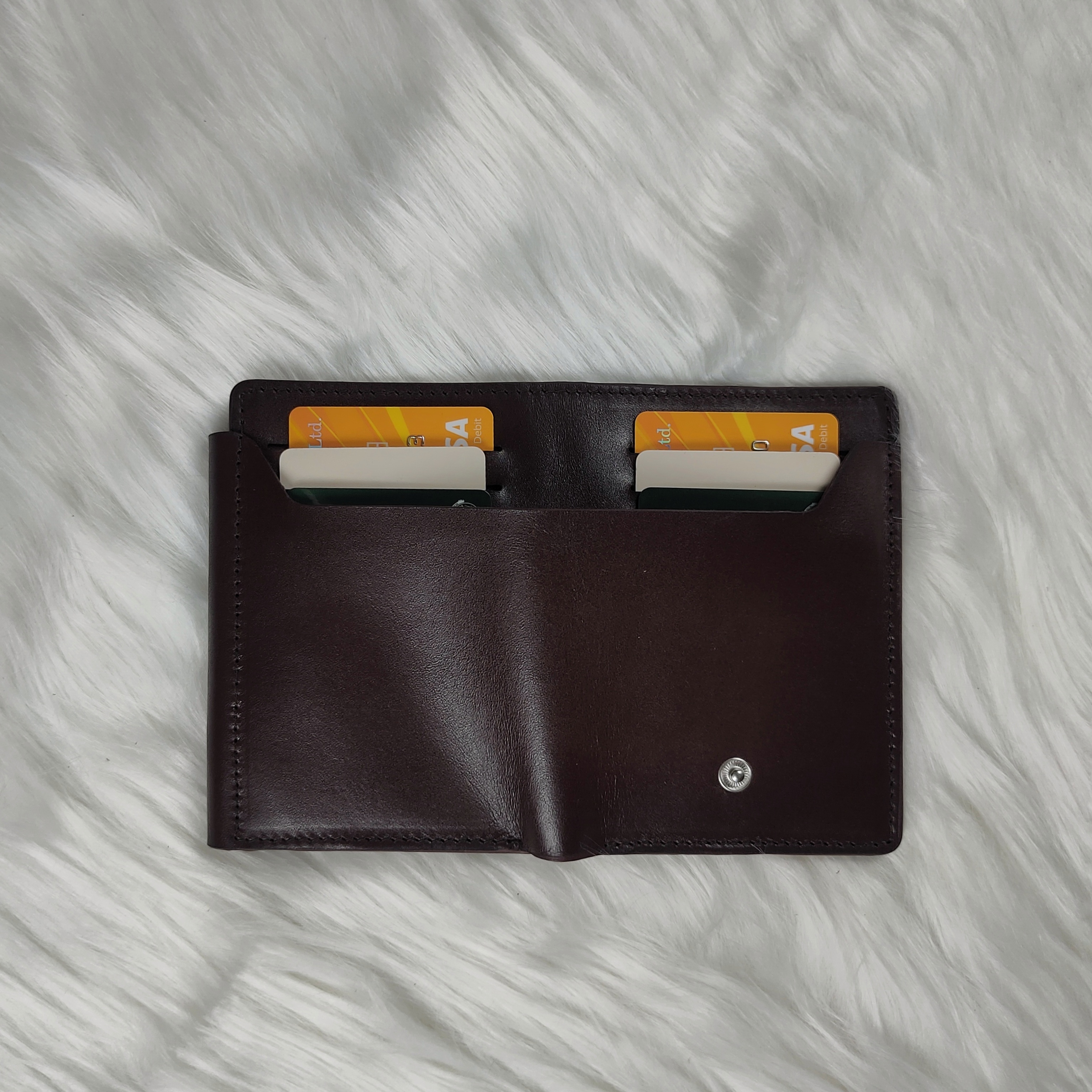 Premium Leather made Biker Wallet, Bike Document Holder, 100% Genuine Leather, Credit Card Holder. 