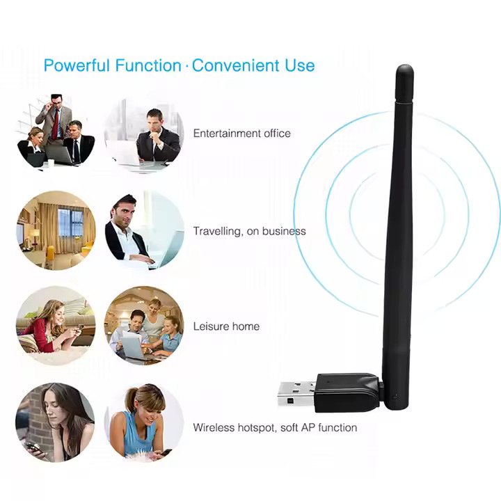 Alfa W116 Net WiFi Fixed 3DBi Hifh Gain Long range Antenna Wireless-N USB Adapter. 