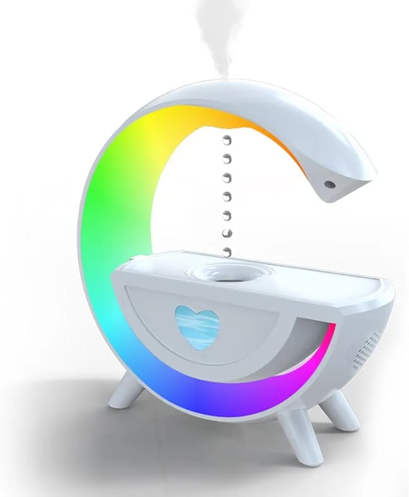 Anti-gravity Water Droplet Humidifier Bluetooth Speaker Atmosphere Light Water Droplet Reverse Flow Anti-gravity Atomizer. 