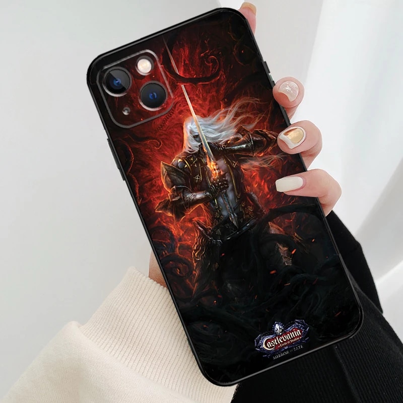 Castlevania Phone Case For iPhone 11 12 13 14 15 Pro Max Mini X XR XS Max 7 8 Plus SE 2020 Cover Funda. 