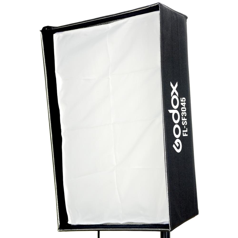 Godox FL100 100W Taşınabilir LED Video Işığı Katlanabilir Kumaş Lamba Petek Izgara Softbox + Stüdyo Çekimi için Uzaktan Kumanda. 