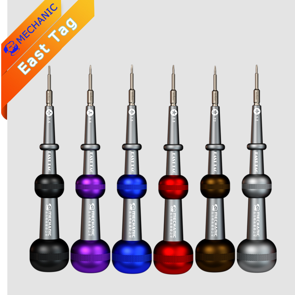 Screwdriver MECHANIC iShell 3D Max 6 In 1 Notebook Watch And Glasses Repair With Magnetic Screwdriver Set. 