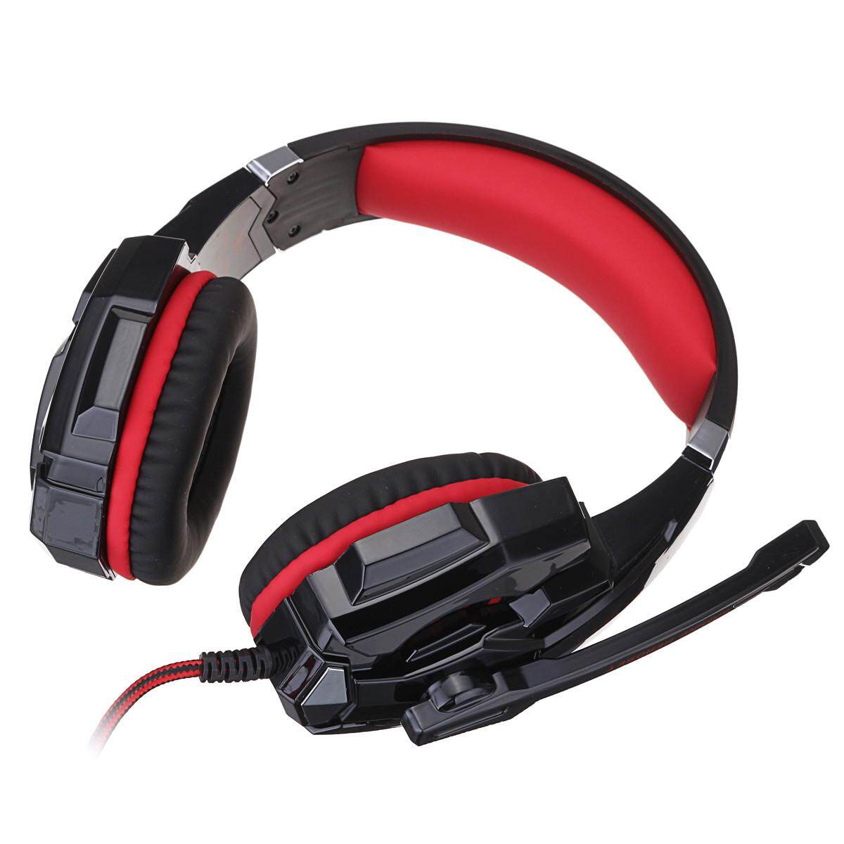 laptop parts Noise Cancelling Gaming Headset With Mic Stereo Bass LED Light For PC Computer. 
