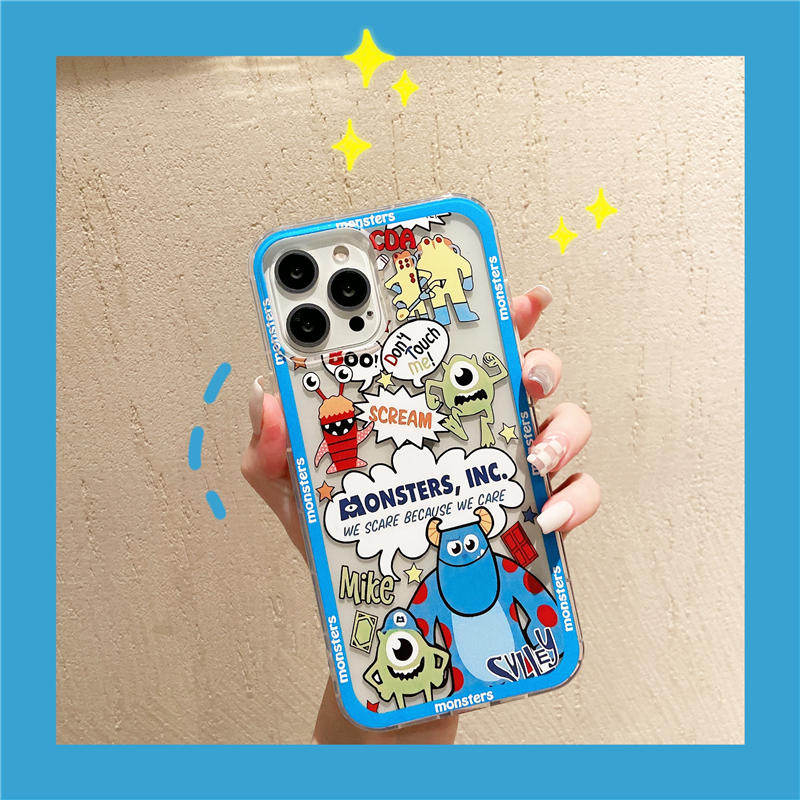 For OnePlus Nord N30 SE Case Simple Cartoon Monsters with Soft Silicone and Transparent Anti Knock Properties for One Plus Nord N30 SE Back Cover. 