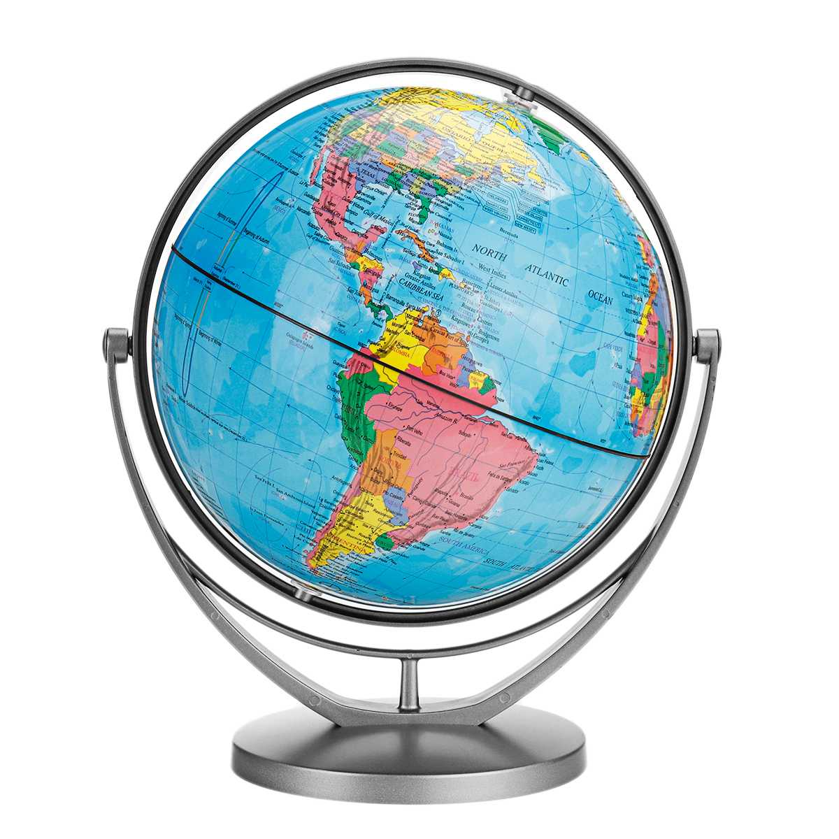 World Globe Map Rotating Stand World Earth Globe Map School Geography Educational Kids Exploring. 