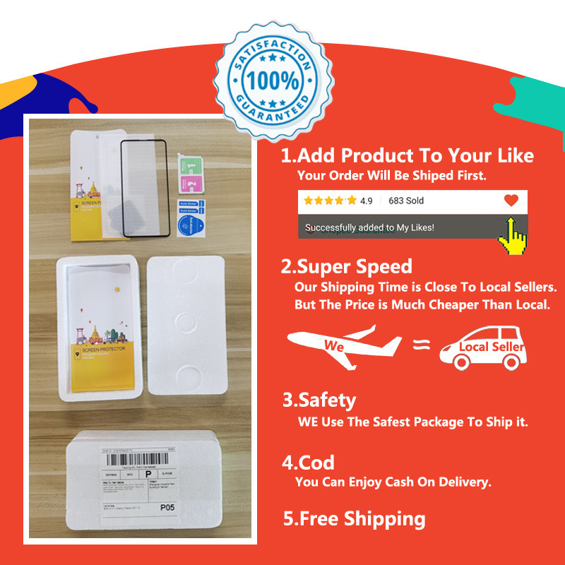 Tempered Glass For Redmi Note 14 Pro Plus 5G Camera Lens Protector and Full Coverage Screen Protector. 