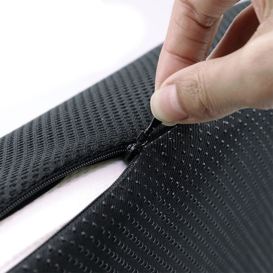 Durable Ergonomic Feet Cushion Support Foot Rest Under Desk Feet Stool Foam Pillow Foam Footrest Massage (Net Cloth). 