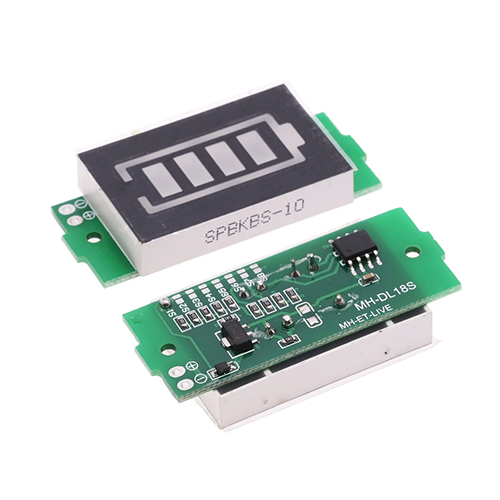 Lithium Battery Charge Level Indicator Circuit Module