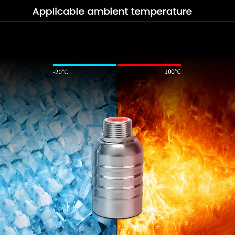 Fully Automatic Water Level Control Float Valve, 1Inch Auto Shut Off Mini Float Valve Upper Water Intake. 