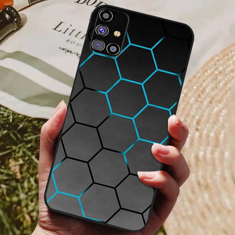 For Samsung M31s Case Silicon Back Cover Phone Case For Samsung Galaxy M31s Cases for Galaxy M31 S M31s M 31S Soft bumper Funda. 