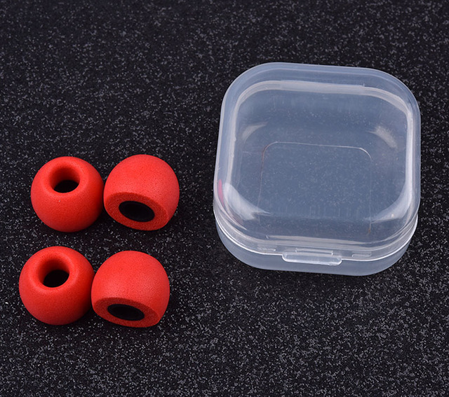 2pair Anjirui Memory Foam Eartips Ts-400 4.9mm Lms Caliber Ear Pads/cap For In-Ear Earphone 4.9mm-6.0mm Tips Sponge Ear Cotton. 