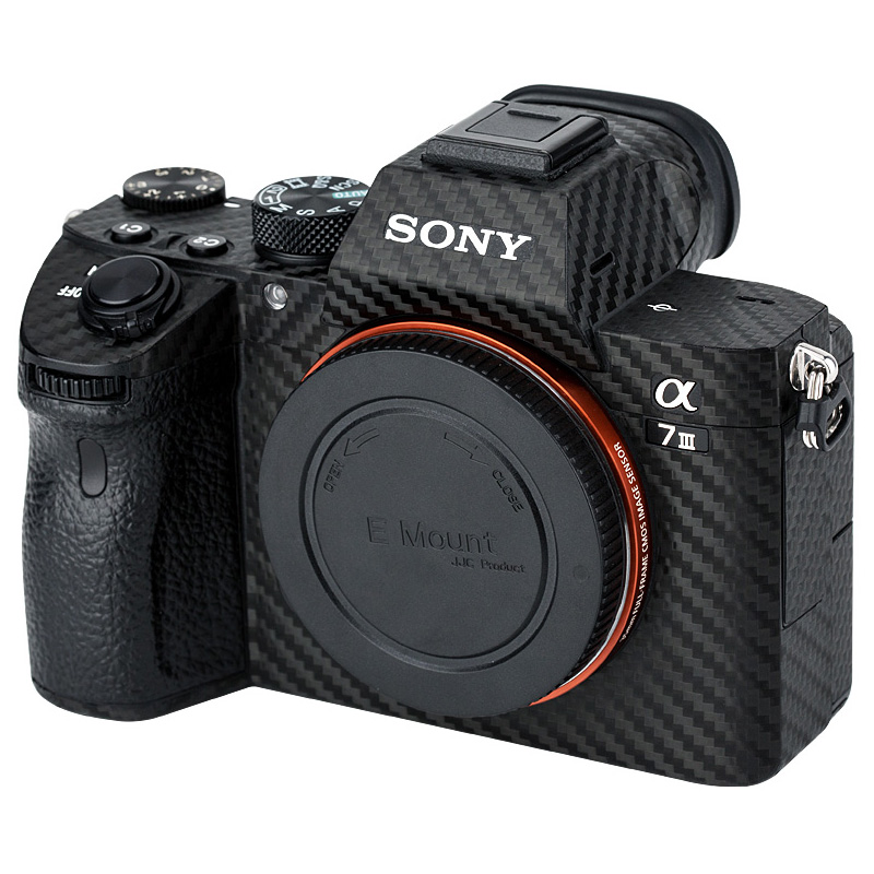 Anti-Scratch Camera Body Carbon Fiber Film Sticker For Sony A7 A7RIII A7C A7II A7S3 A9 A7M3 A7R4 A7IV A7S3 A1 A7R Cameras Skin. 