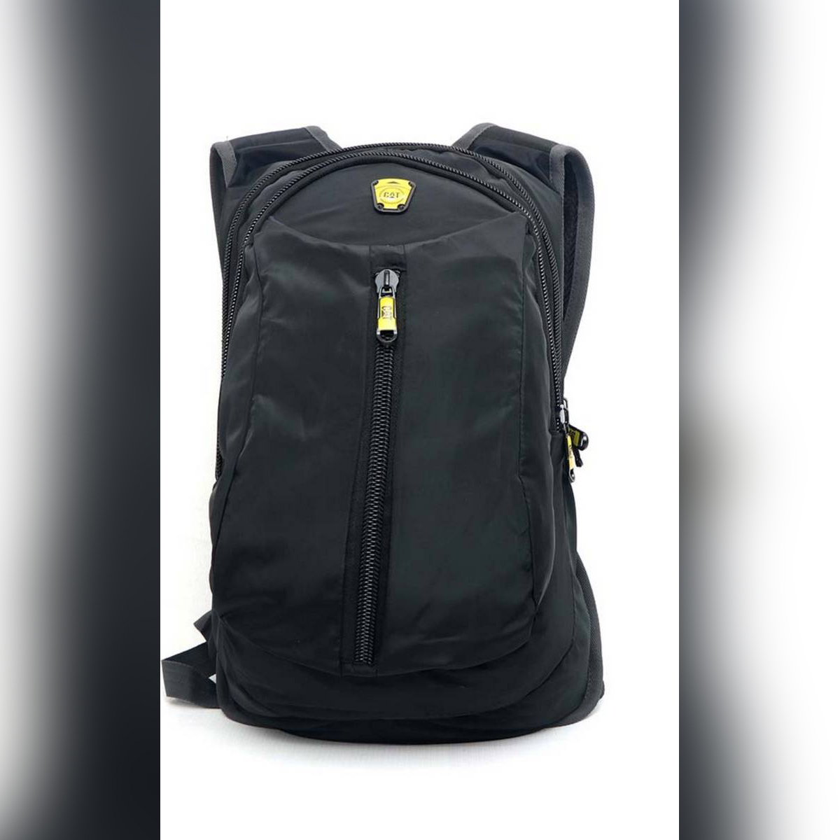 cat bicyle chembers black stylish bagpack