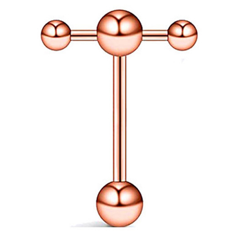 Tongue Rings Removable Ball Tongue Barbell Slave Ring Piercing Barbell Piercing SEVICH. 