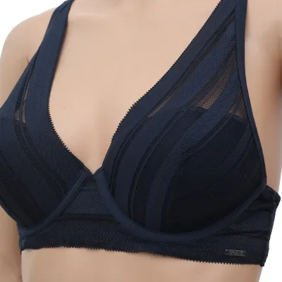 Superb Indispensable -Quality And Durablity -Best Exported Premium Quality  Women's Everyday Lace Uplift Plunge Bra- Innovative