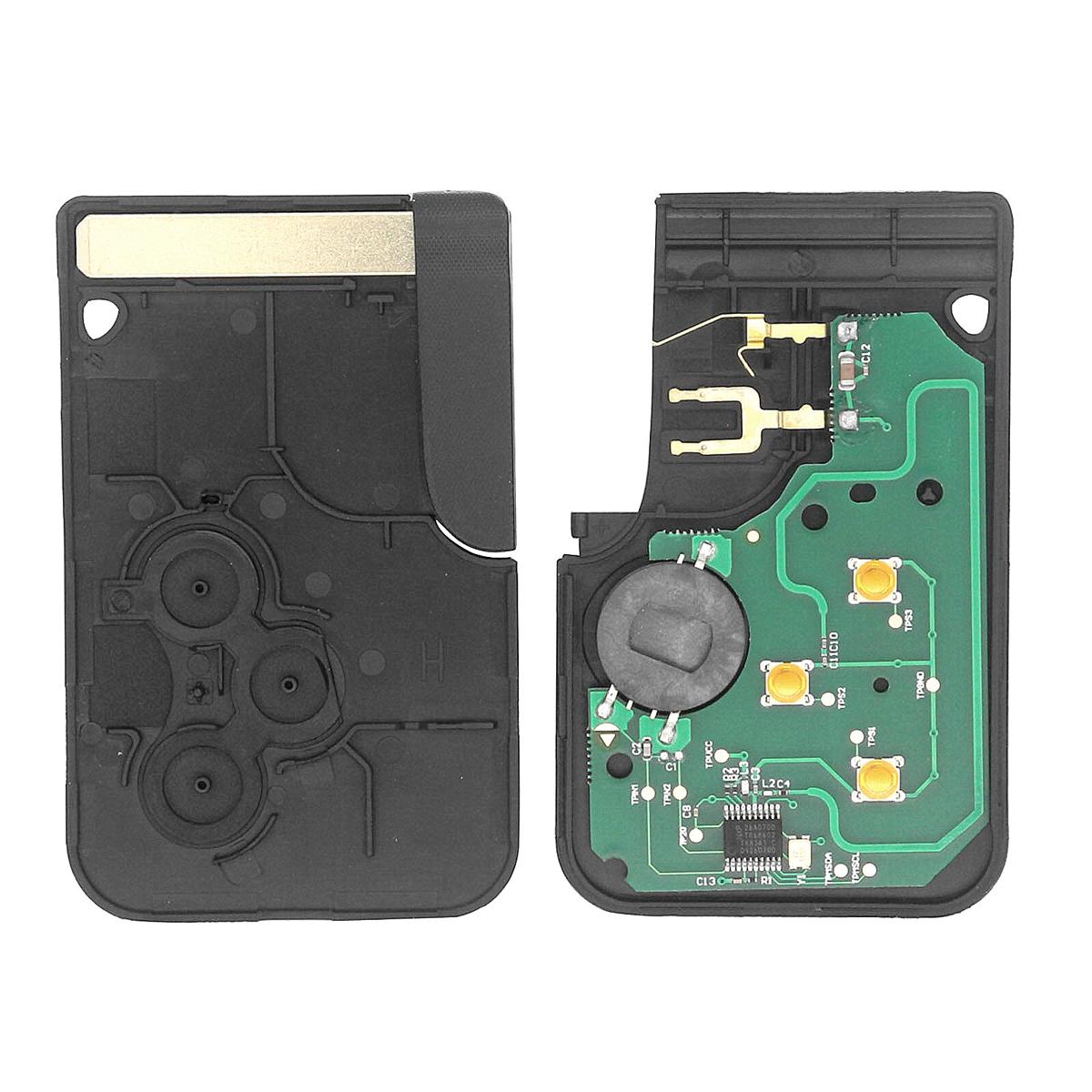 【Alizeker Mall】Bilchave 3 Buttons ID46 PCF7947 Smart PCB Remote Car Key For Renault Megane 2 Grand Scenic II Card Key
