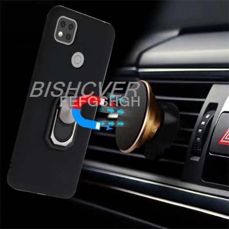 For Tecno Phantom X 6.7 AC8 Back Case Finger Ring Soft TPU Silicone Case For Tecno Phantom X AC8 Phone Cover. 
