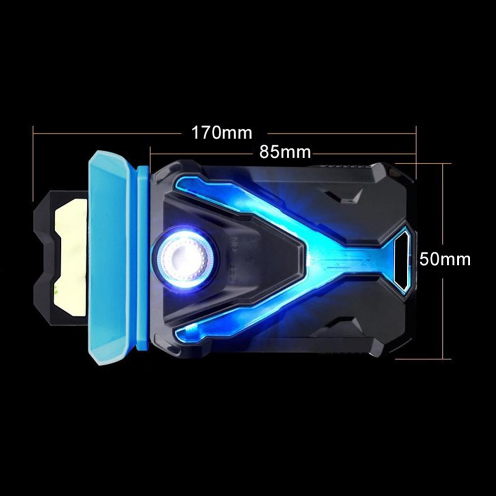 Laptop Vacuum Cooling Portable USB Side Air Extracting Cooling Fan Silent LED Radiator Heatsink Notebook. 