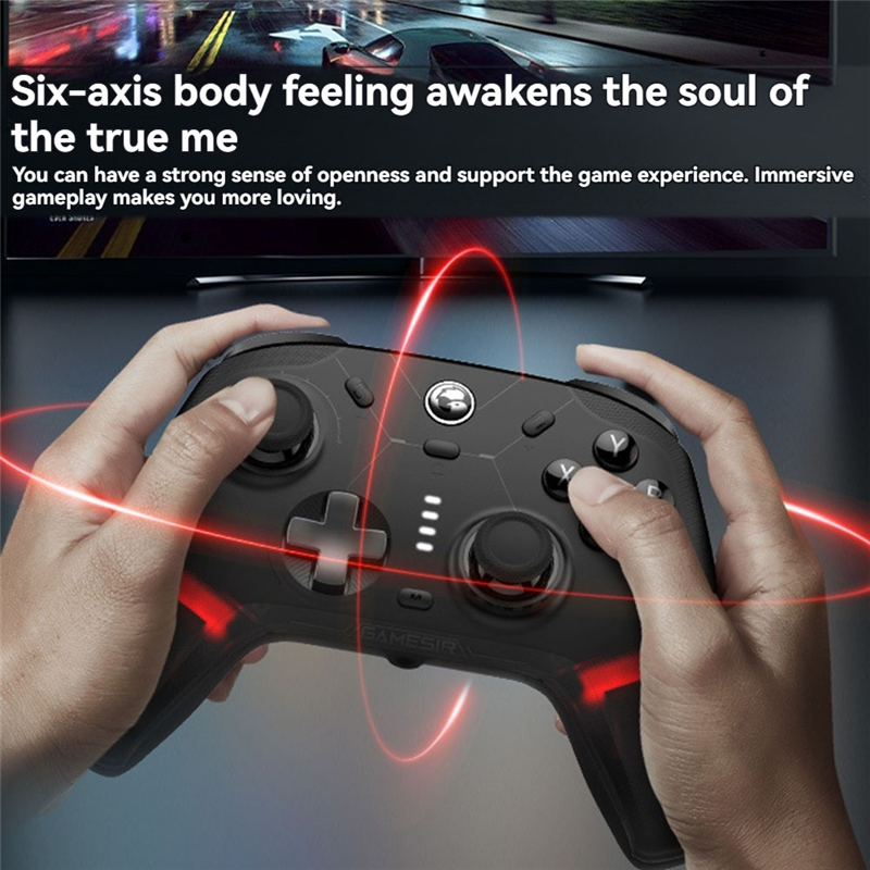 GameSir Cyclone 2 Wireless Controller Bluetooth Gamepad with Hall Effect for Nintendo Switch IPhone Android. 