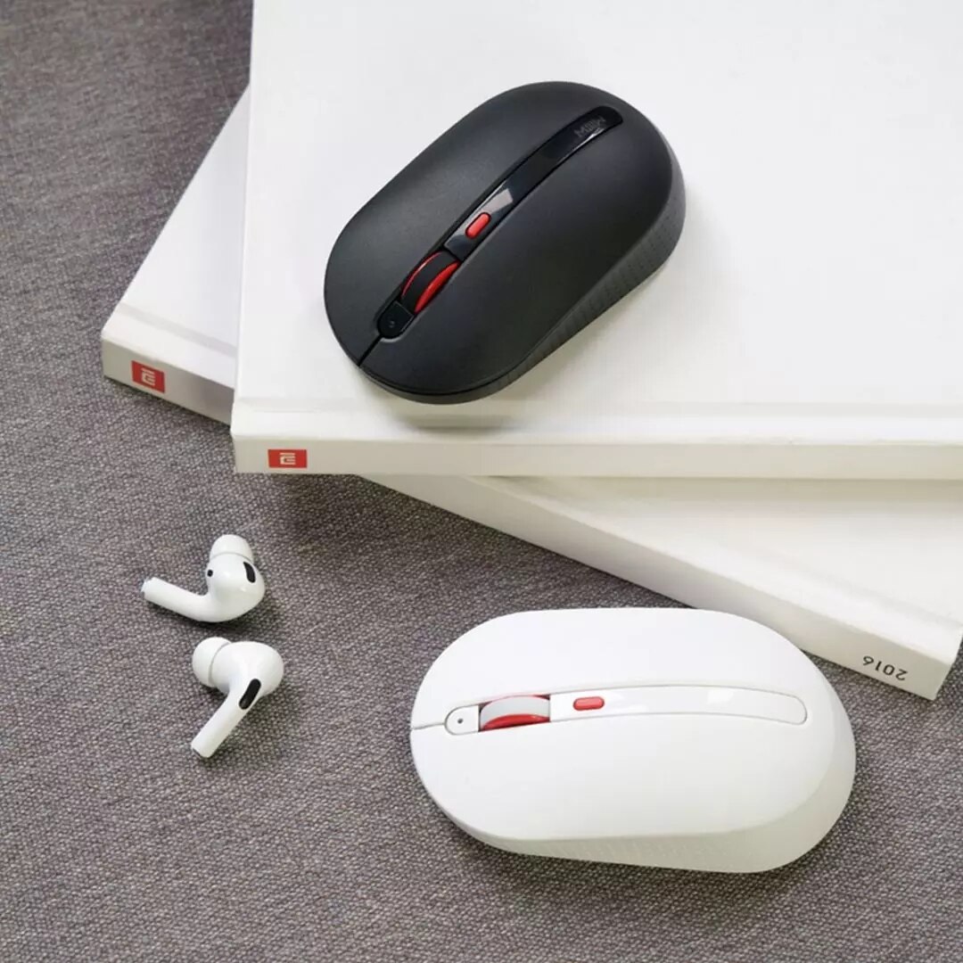 Xiaomi Youpin Miiiw Wireless Mute Mouse 800/1200/1600DPI Multi-Speed DPI Mute Button 2.4Ghz Wireless Receiver Silent Mouse. 