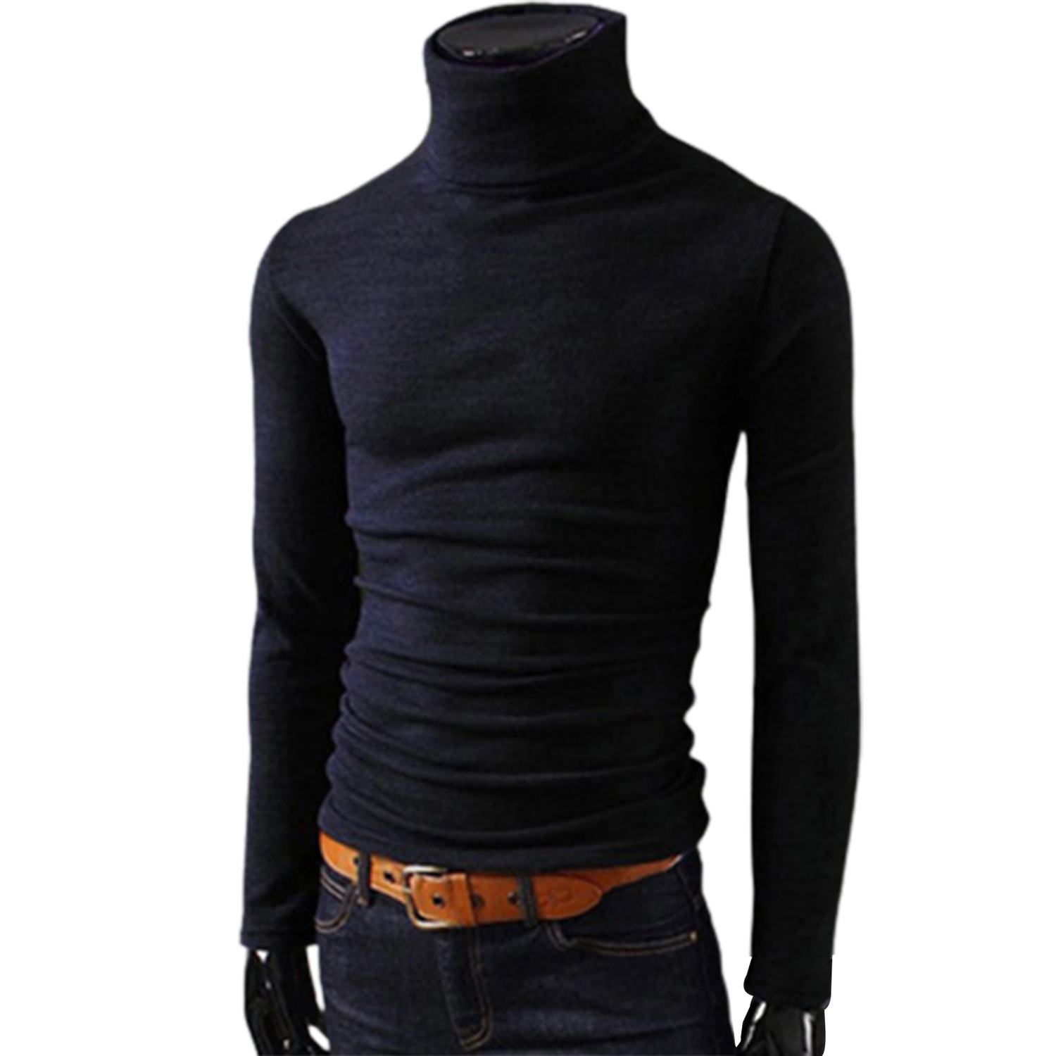 polo neck top mens