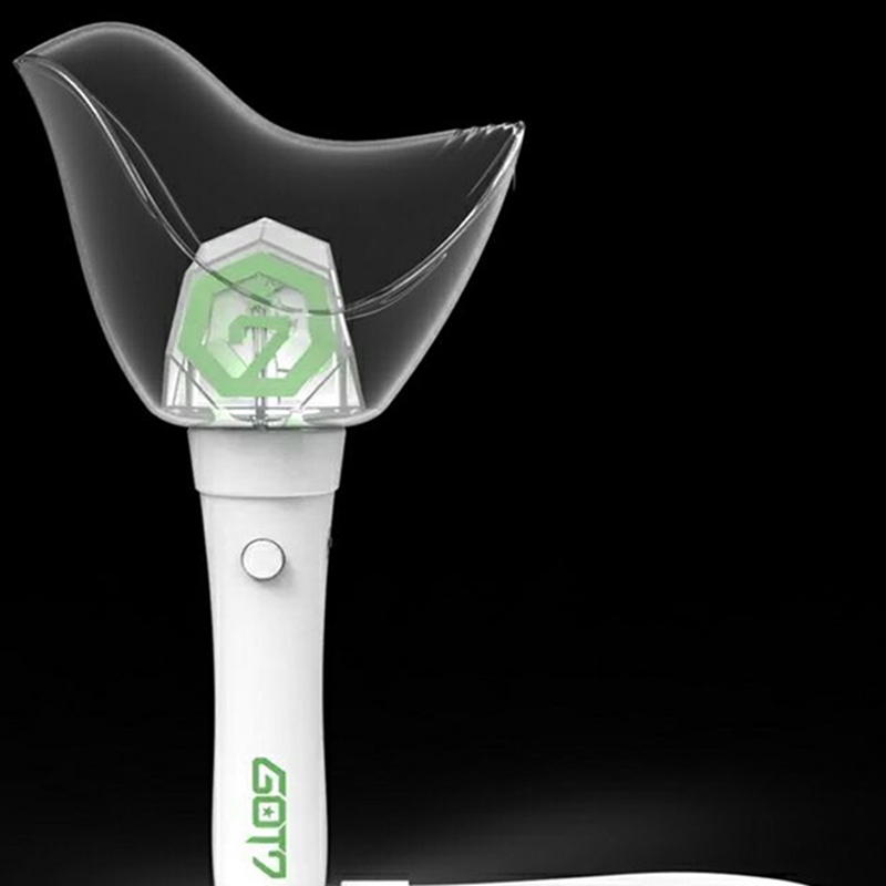 KPOP GOT7 World Tour 2nd Version Light Stick Concert Tour Light-up Upgraded Lamp Stick Fan-Made Gift Collection. 