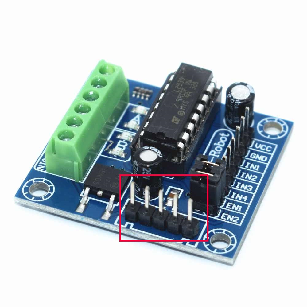 HW-310 MINI L293D Motor Motor Drive Module Motor Driver Expansion Board Leads L293D Motor Drive Shield 4 Channel Expansion Board With L293D IC Module Arduino. 
