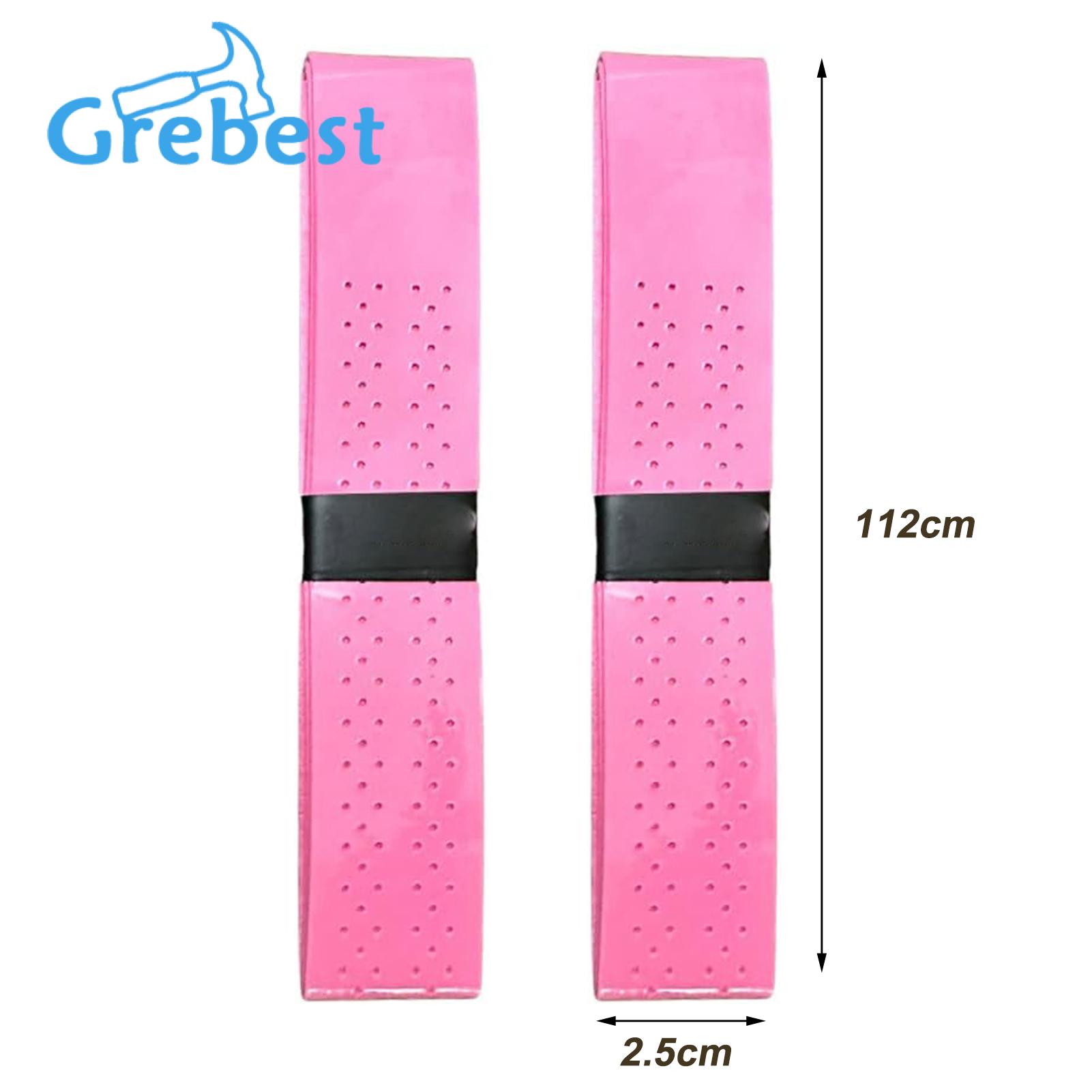 Grip for Pickleball Rackets 2pcs Pickleball Paddle Grip Tape Faux Leather Overgrip Wrap for Racket Non-slip Moisture Wicking Accessories Pickleball Paddle Grip Set. 