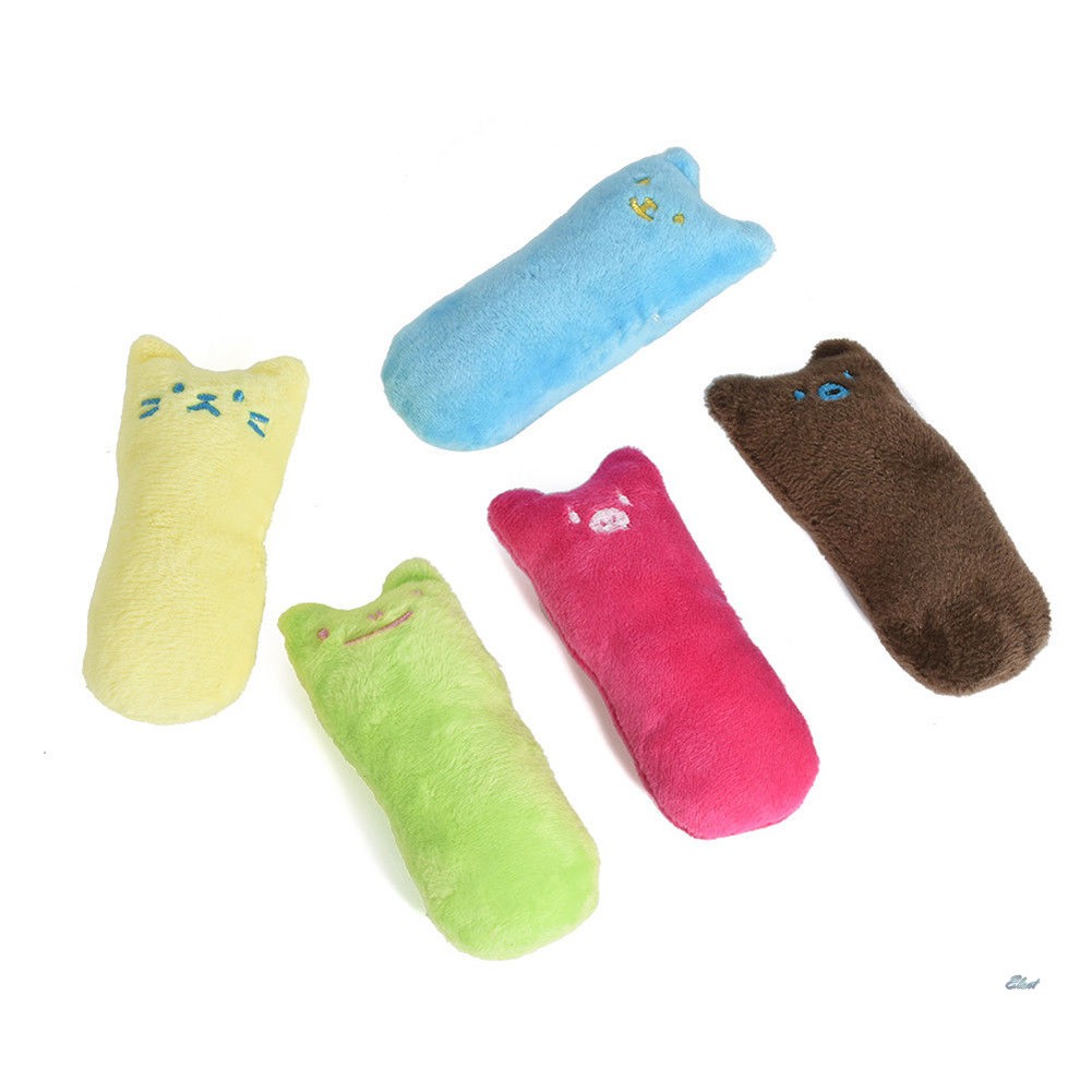 [SY] Cute Pillow Scratch Crazy Cat Kicker Catnip Toy Teeth G. 