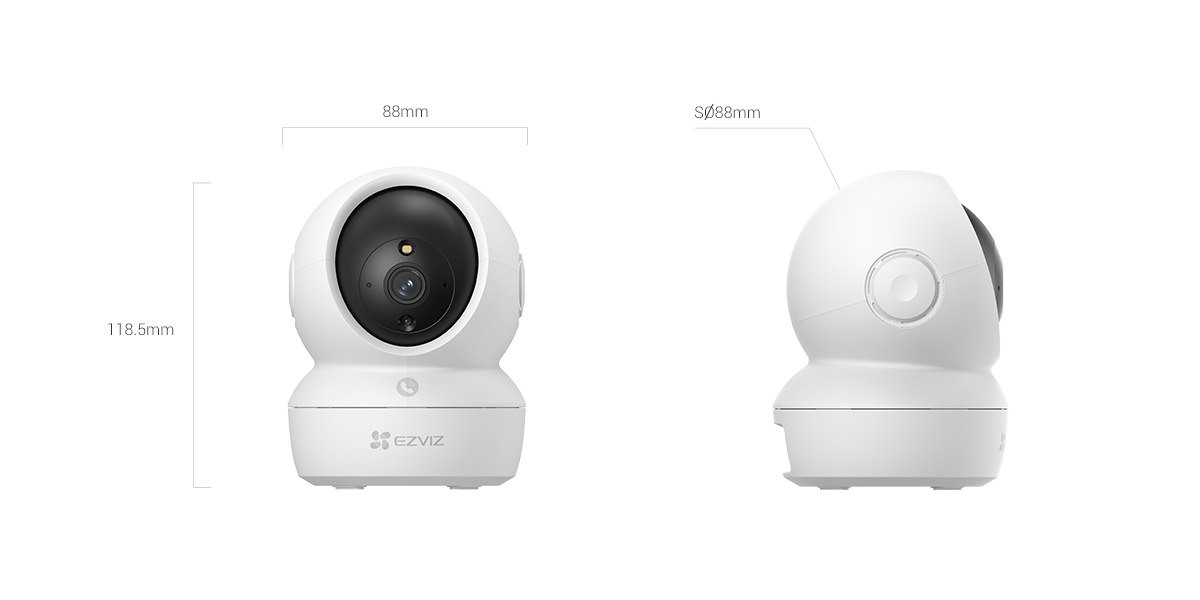 Ezviz C6N pro 3MP Smart Wi-Fi Pan Camera. 