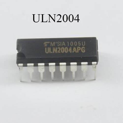 ULN2004 ULN-2004 2004 Darl-ington Transistor Array DIP-16 16 Pin Dual In Line Package Chip Electrical Circuitry & Parts. 
