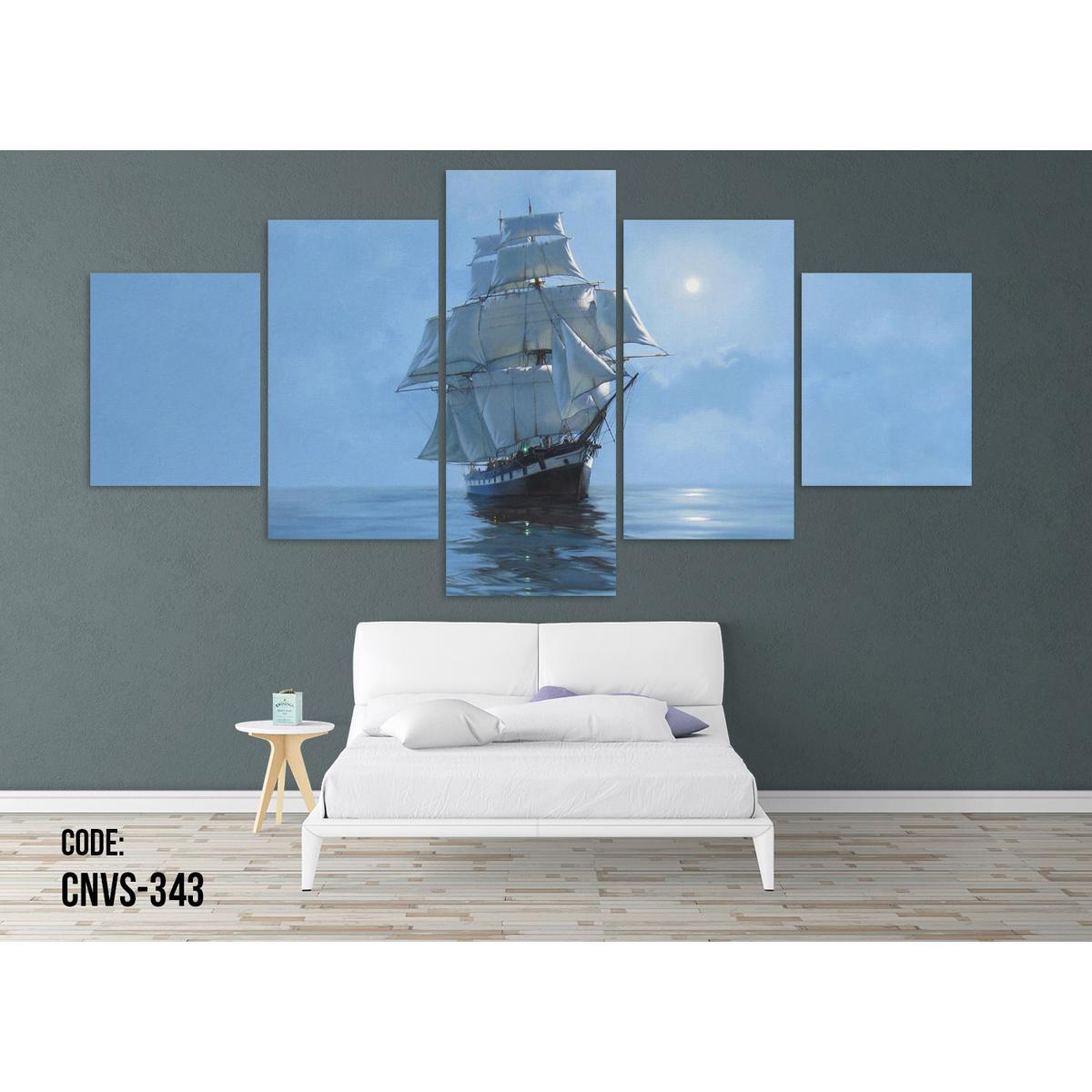 CNVS-343 78″ inch x 48″ inch   Old Ship Wall Canvas Art Prints