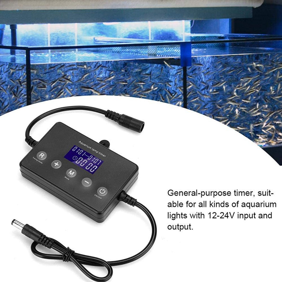【Xiaofeng】Smart LED Aquarium Light Timer Controller Fish Light Controller and dimmer. 