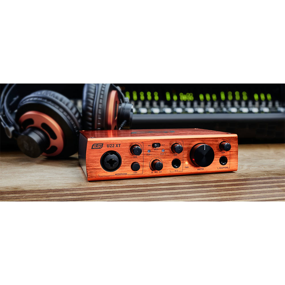 ESI U22 XT | Professional 24-bit USB Audio Interface. 