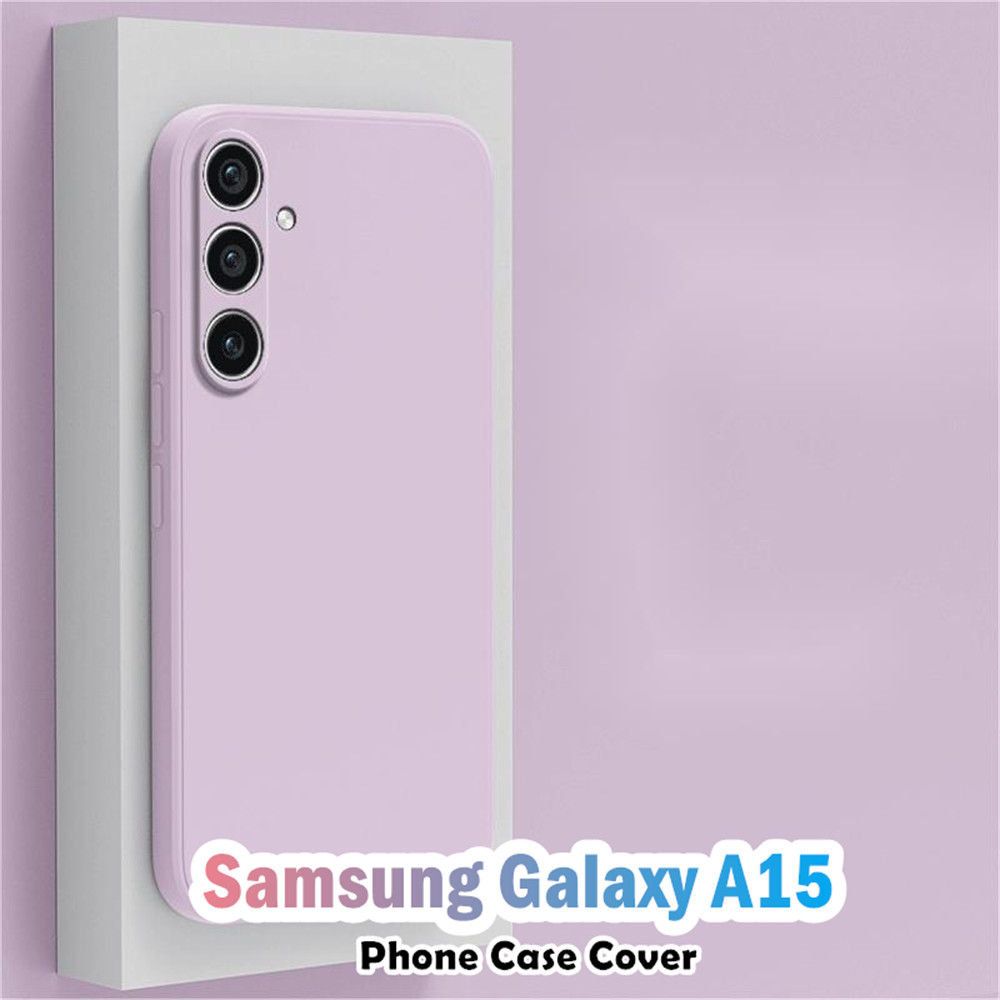 Original For Samsung Galaxy A15 Silicone Full Cover Case Easy to disassemble Phone Case Cover. 