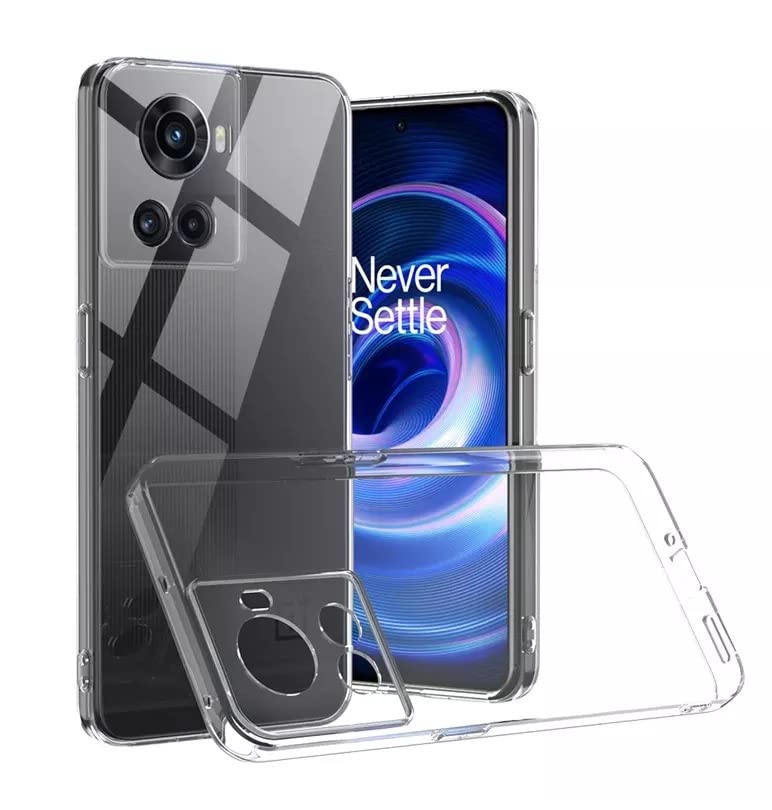 OnePlus Ace Exclusive Soft Silicone Transparent TPU Back Cover