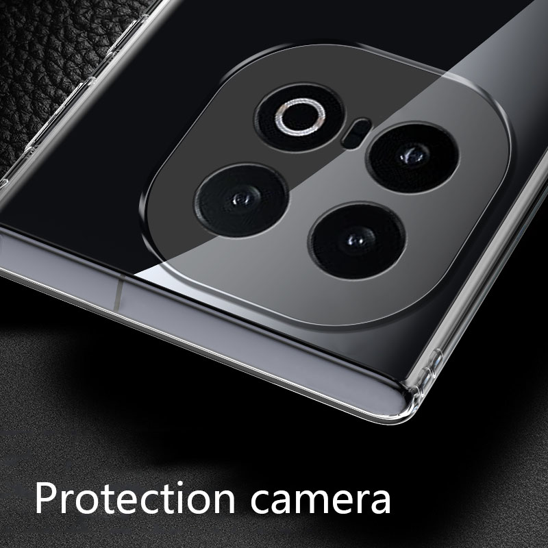 Tokifu For IQOO 13 Back Cover Soft Casing Transparent TPU Simple Case Covers. 