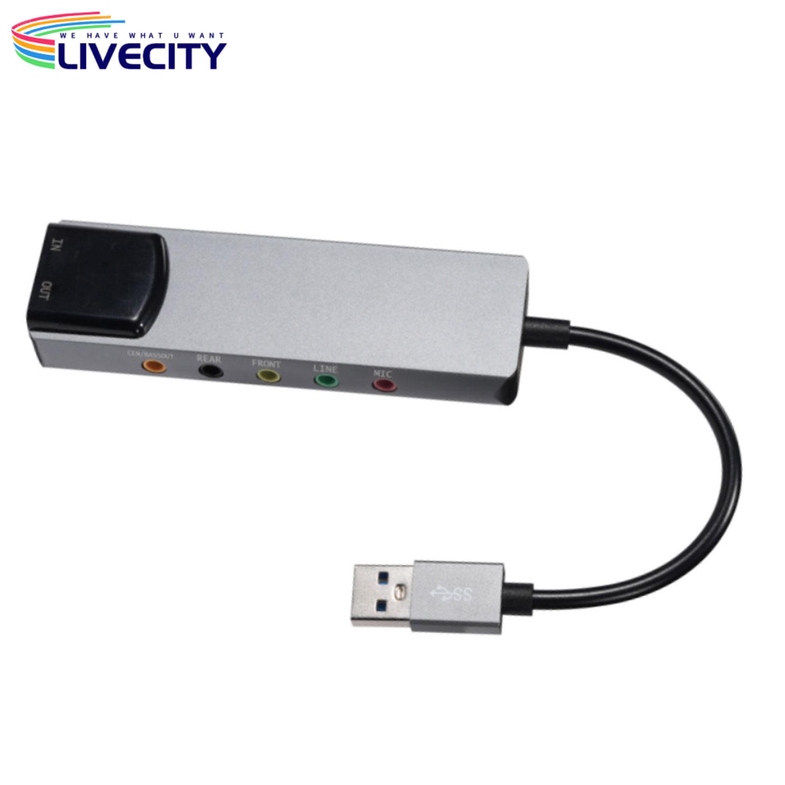 External Sound Card Usb 2.0 Usb External Sound Card for Pc Laptop Amplifier Recording Optical Spdif Input Windows 8/7/xp Compatible Multifunctional Audio Adapter Usb Audio Controller. 