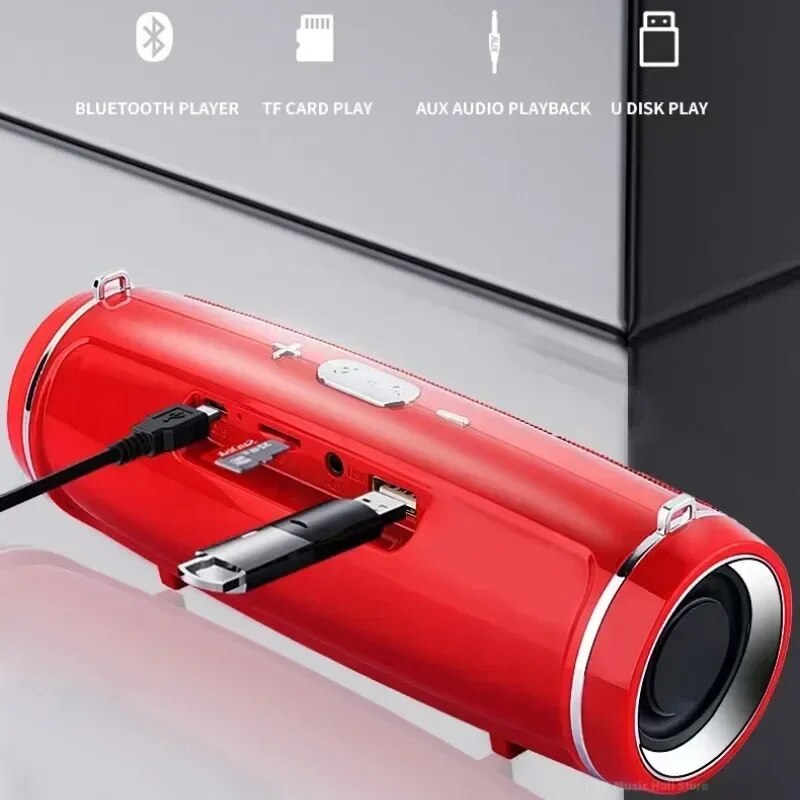 High Quality 200w High-power Bluetooth Speaker Portable Bass Outdoor Wireless Audio 3d Surround Bluetooth Speaker Tws/fm/voice. 