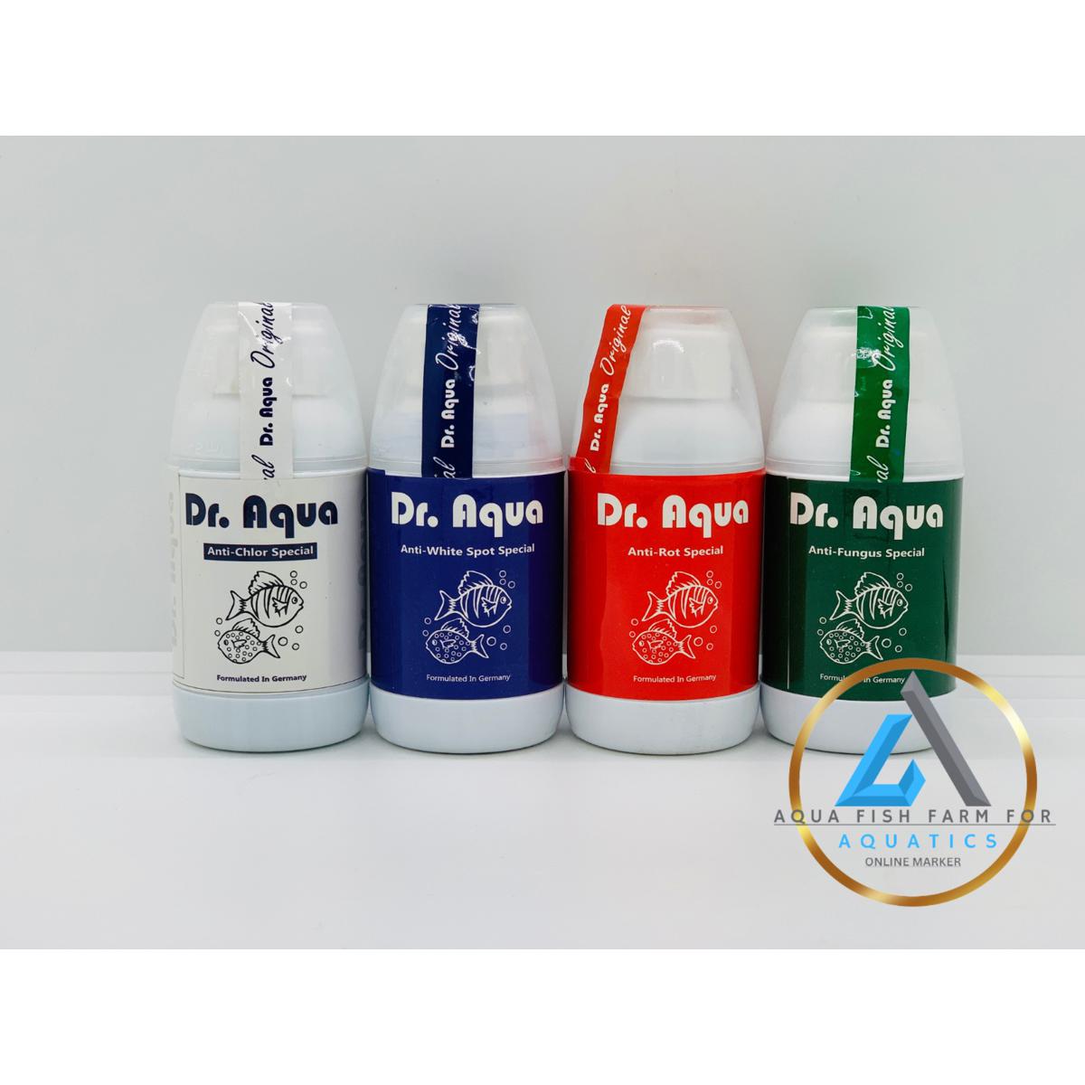 Dr.Aqua 4 Different Bottle (120ml) For Fish Aquarium Water