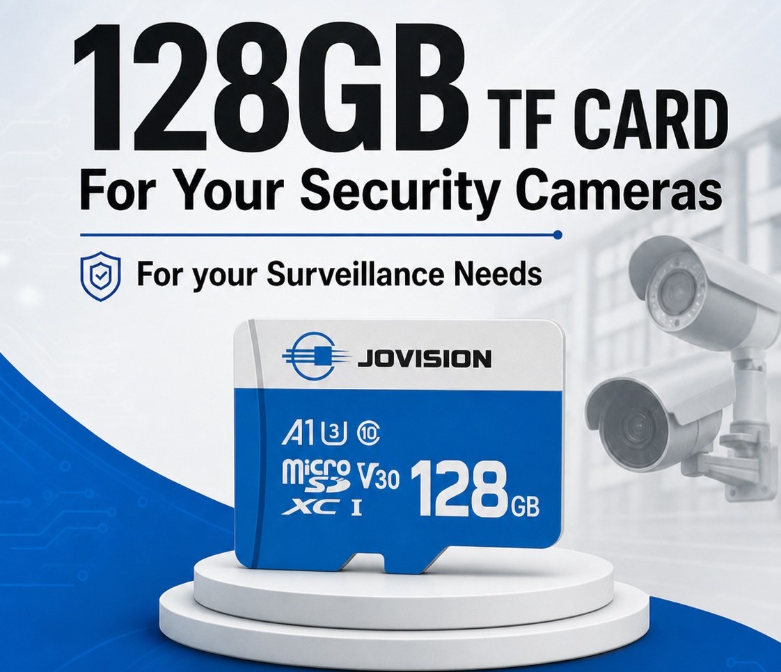 Jovision 128GB (Surveillance Grade SD Cards A1-Class 10-U3-V30/ 3Y Warranty Micro SD Card