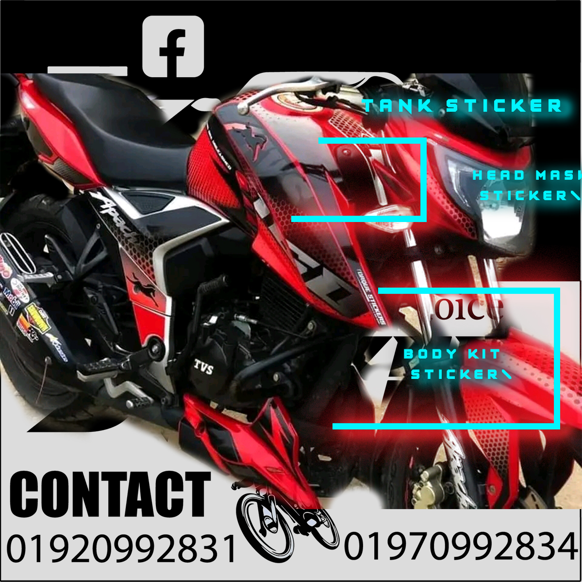 Apache 200 Modified Rtr 160 4v Rtr 200 4v Tvs Apache Rtr 180