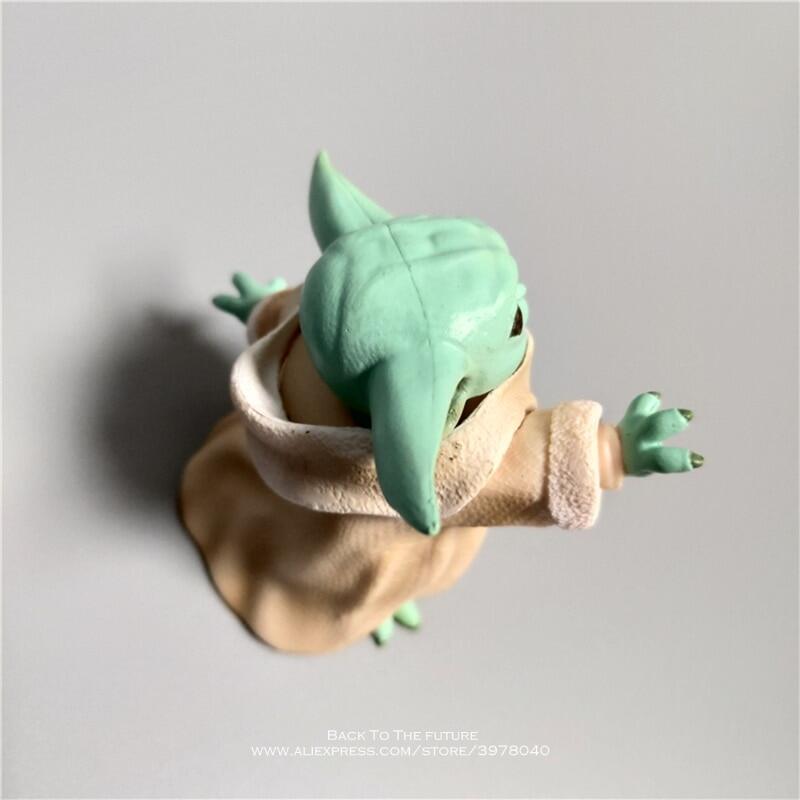 Star Wars Baby Yoda Grogu Mandalorian The Child 8cm Figure Toy Collection  Dolls