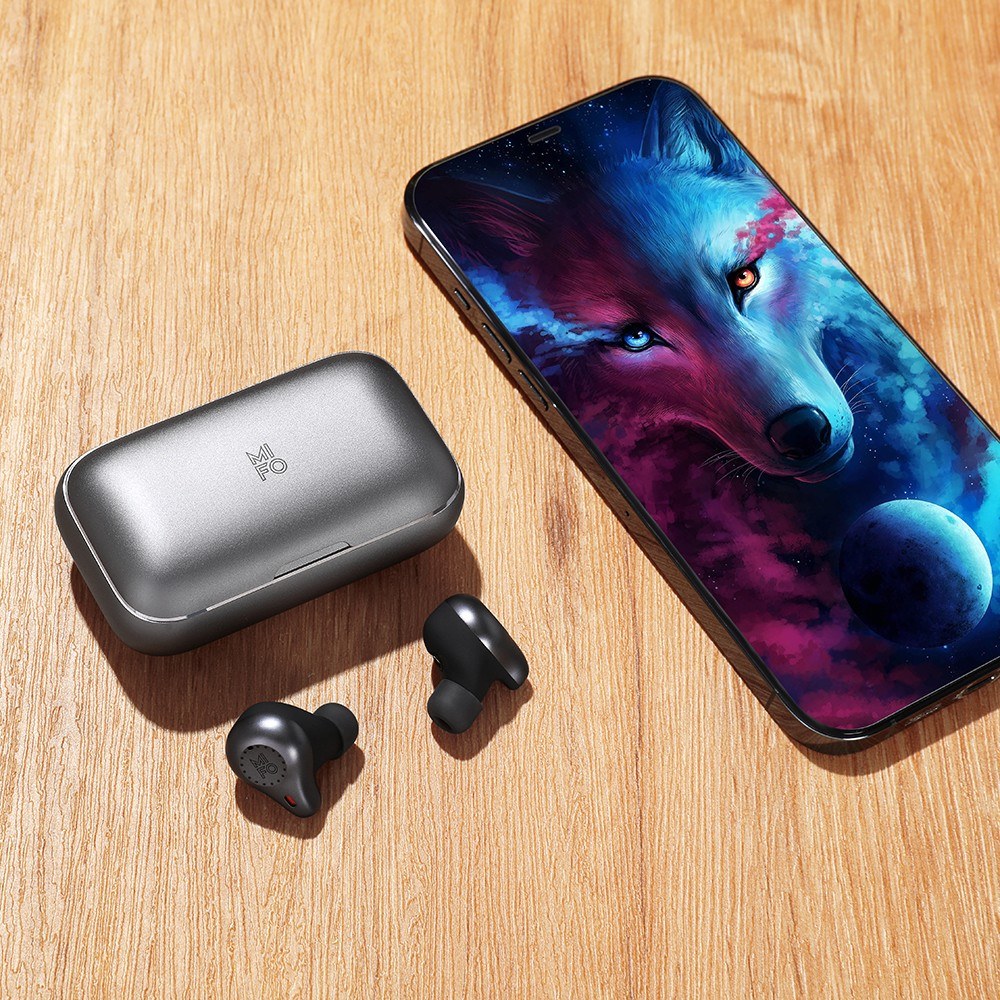 Mifo 2023 Upgraded Version O5 Plus Gen 2 True Wireless Earbuds - black. 