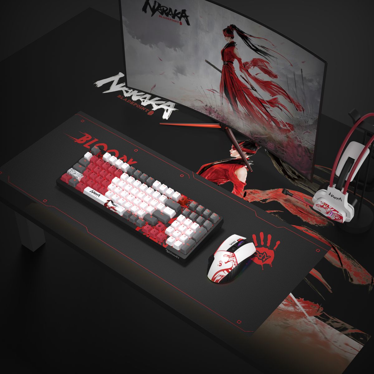 A4tech Bloody L65 Max Naraka Edition Lightweight RGB Gaming Mouse - 12,000  CPI - Translucent Honeycomb Shell - Self Customize RGB Animation |  Daraz.com.bd